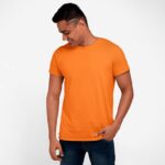 Camiseta Algodón Peinado Hombre | Cuello Redondo