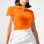Camiseta Tipo Polo Dama 100% Algodón 210g