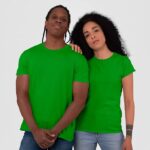 Camiseta Cuello Redondo Polialgodón Caballeros y Damas | 50% Algodón 50% Poliéster